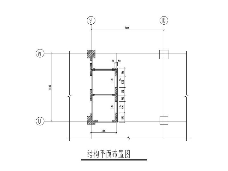 旧楼电梯加装方案图资料下载-酒店电梯洞口连梁加固图（2013）