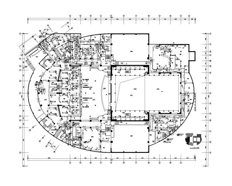 剧院施工图纸资料下载-陕西秦皇大剧院暖通空调设计施工图