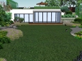 别墅庭院景观方案设计SU模型