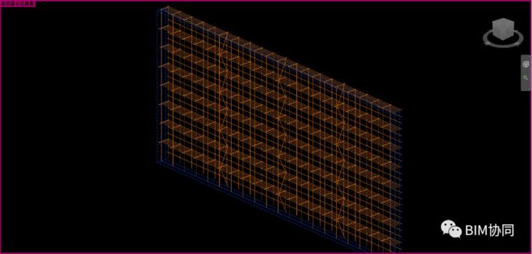 REVIT基于公制幕墙嵌板的脚手架外架建模_2