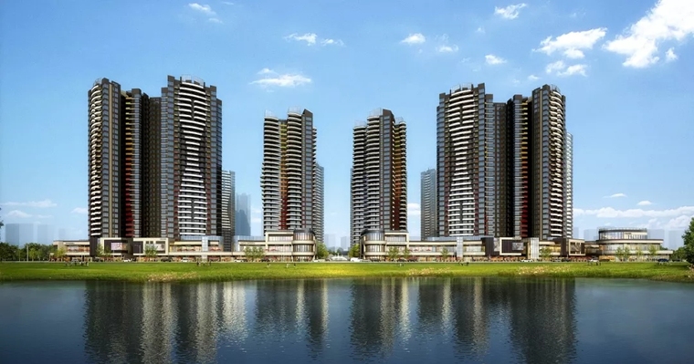 成都峰景里住宅景观