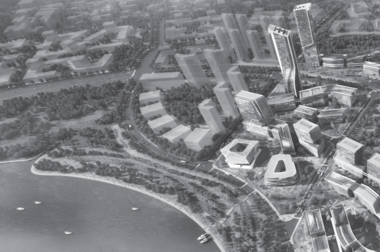 创新科技中心建筑资料下载-[广东]珠海高新科技园区总部建筑方案图