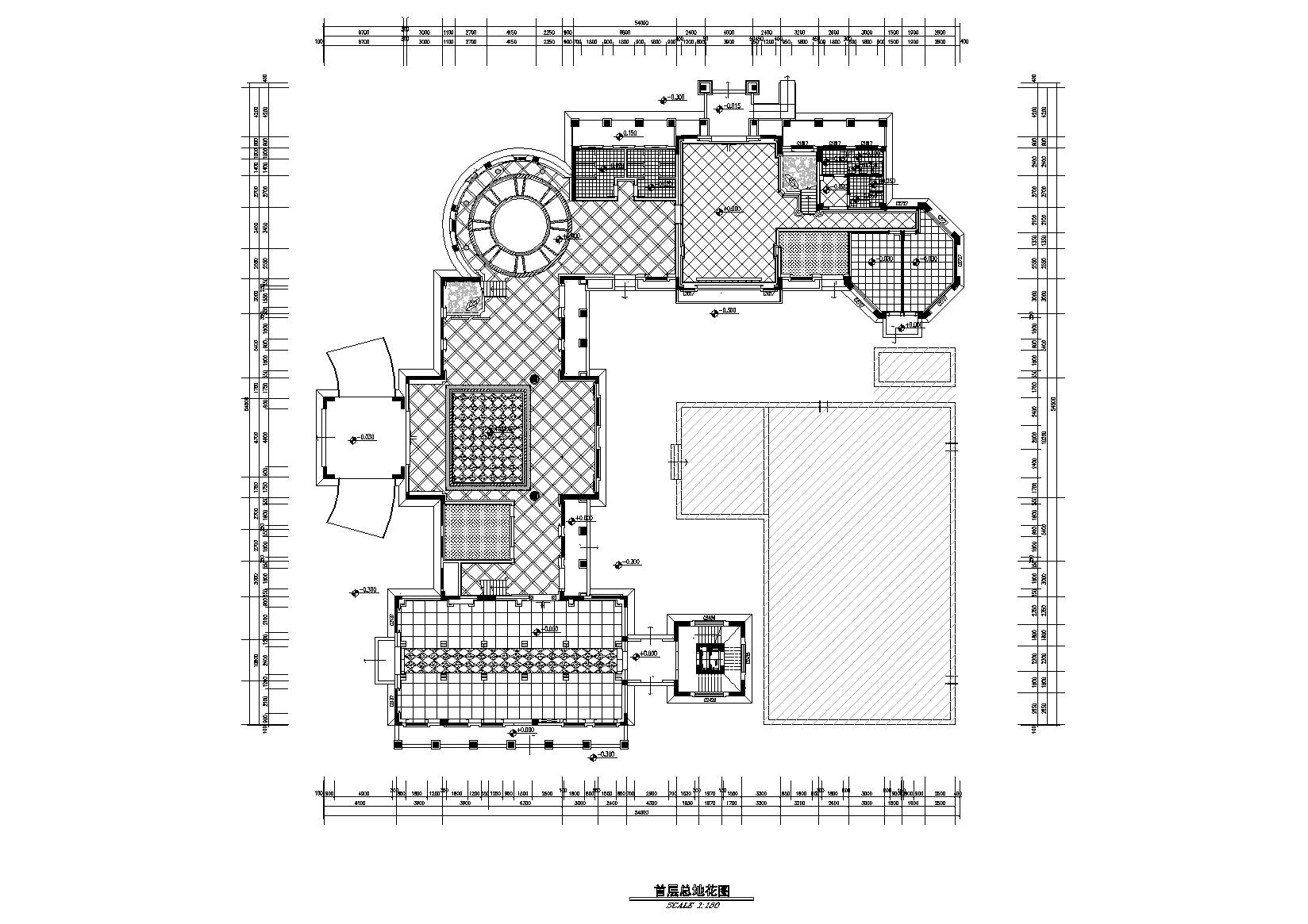 [江苏]南通华强城售楼处全套施工图+效果图-商业空间装修-筑龙室内设计论坛
