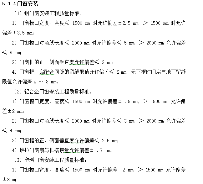 变电站装饰装修工程施工作业指导书(含图)-门窗安装