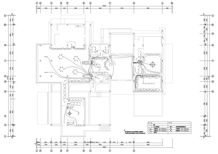 [成都]青羊南区A2栋办公楼装修工程施工图-开关布置图