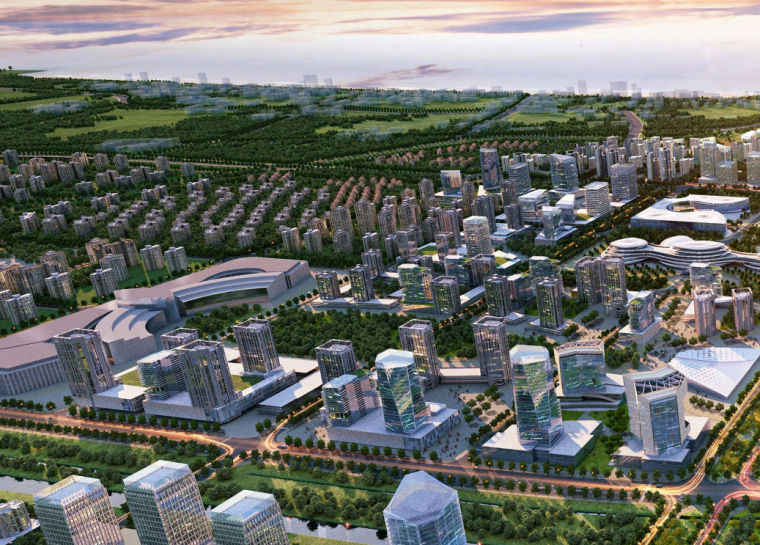 新区开发区的策划资料下载-[河北]北戴河新区中心城区综合城市设计文本