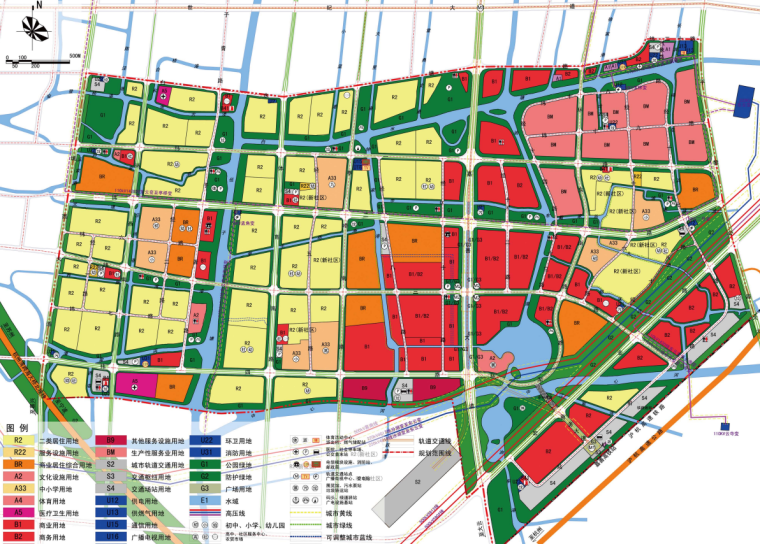 [浙江]西塘交通新城核心区水乡城市设计文本-西塘知名地产核心区城市设计上位规划