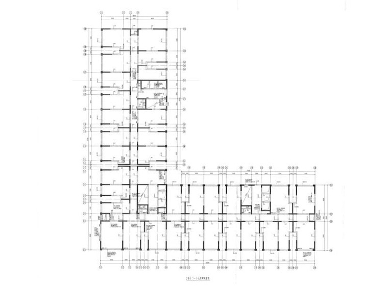 绿建|部分框支剪力墙高层公共建筑全套图-2栋12~27层梁配筋图