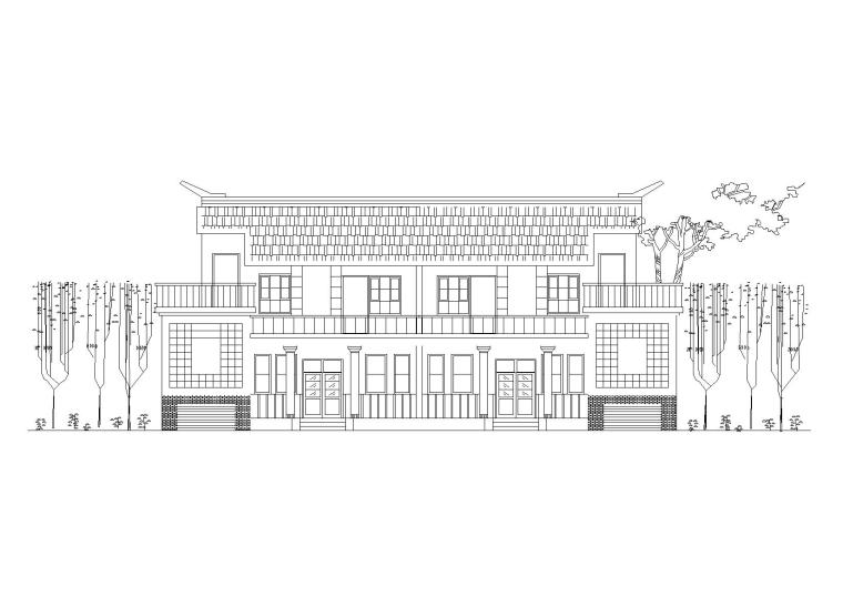 中国农村两层建筑资料下载-新农村小康两层/三层独院式住宅建筑施工图