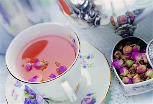 秋季太燥？喝这6种花茶，养生美颜、去火润-玫瑰花茶