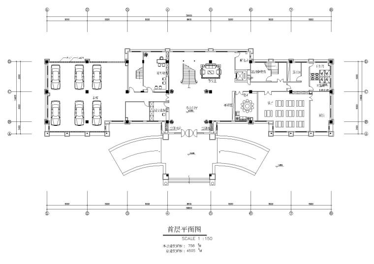 明建筑施工图资料下载-[广东]金明办公楼（家居户型）装饰施工图