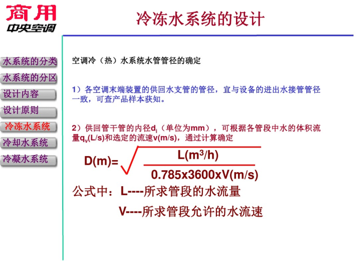 大金空调多联机安装资料下载-空调水系统的设计（84页详解）