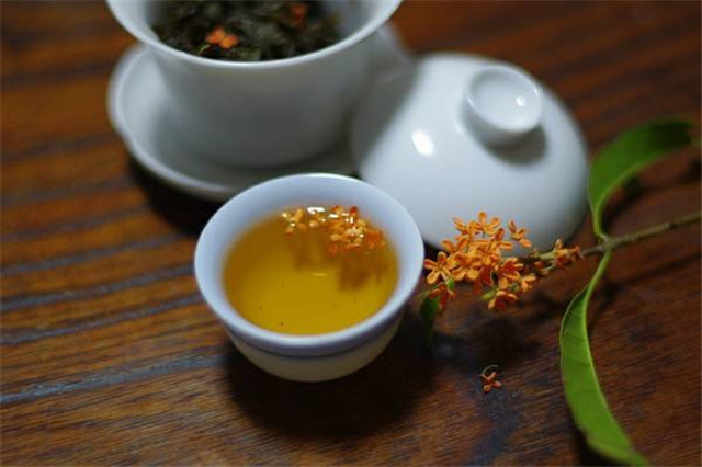 秋季太燥？喝这6种花茶，养生美颜、去火润-桂花茶