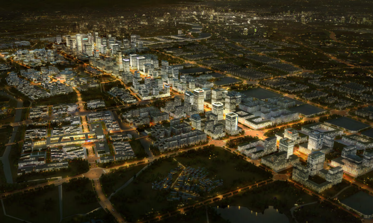 城市设计出图资料下载-[浙江]义乌丝路新区城市设计文本（深规院）
