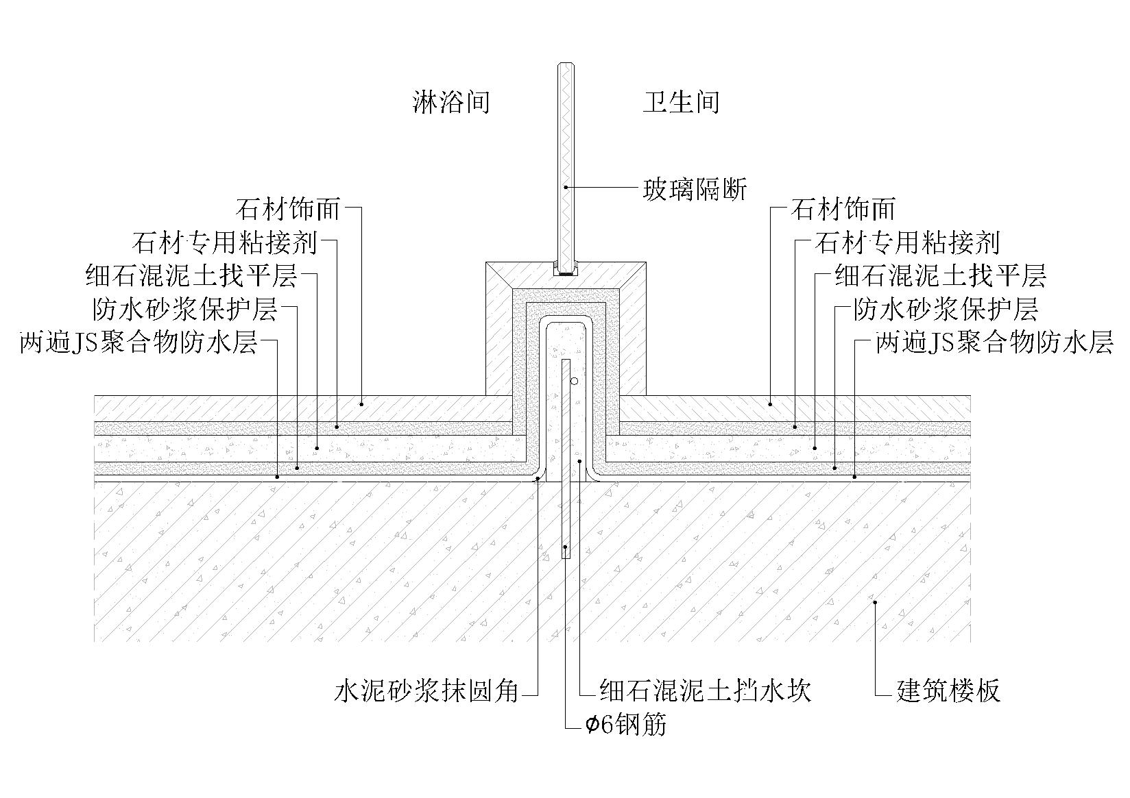 挡水坎做法图集图片