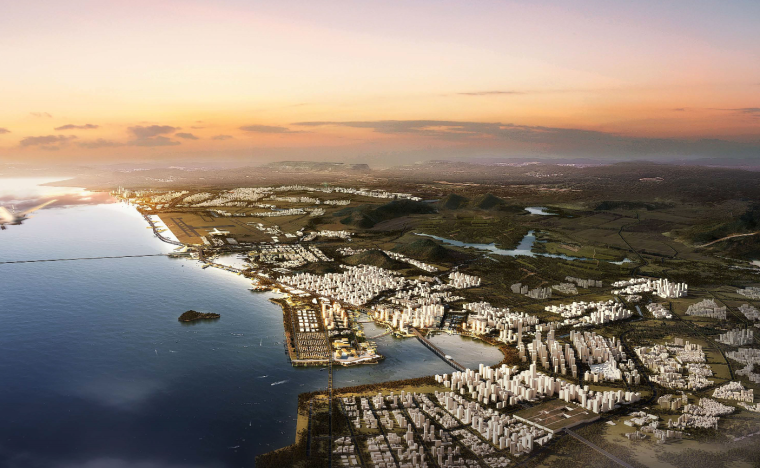环氧地坪投标方案资料下载-[深圳]沿海城市设计投标项目建筑方案文本