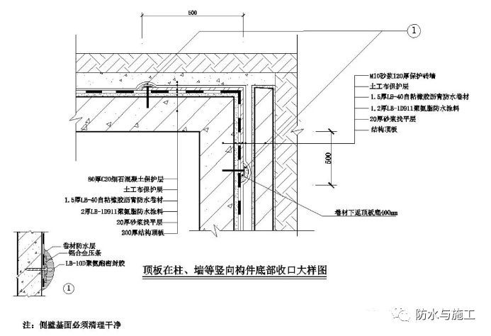 ​防水工程，防水节点大样图详解！！！_19