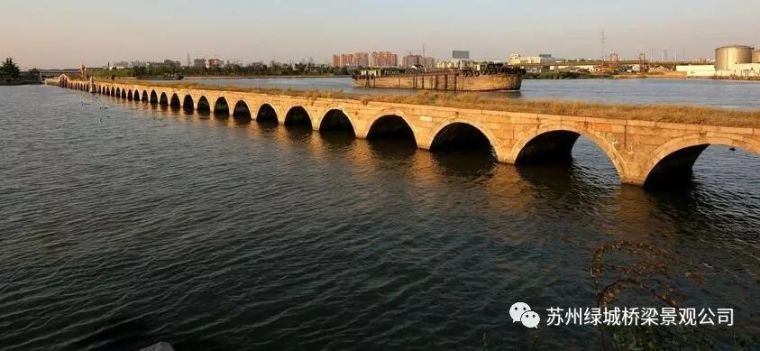 13米桥梁装饰图资料下载-古桥梁的重复之美中国苏州宝带桥，赏月圣地