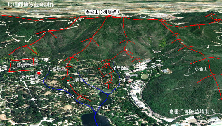 亭子结施工图资料下载-陈益峰：南蛇下山——梁思成先生的祖坟