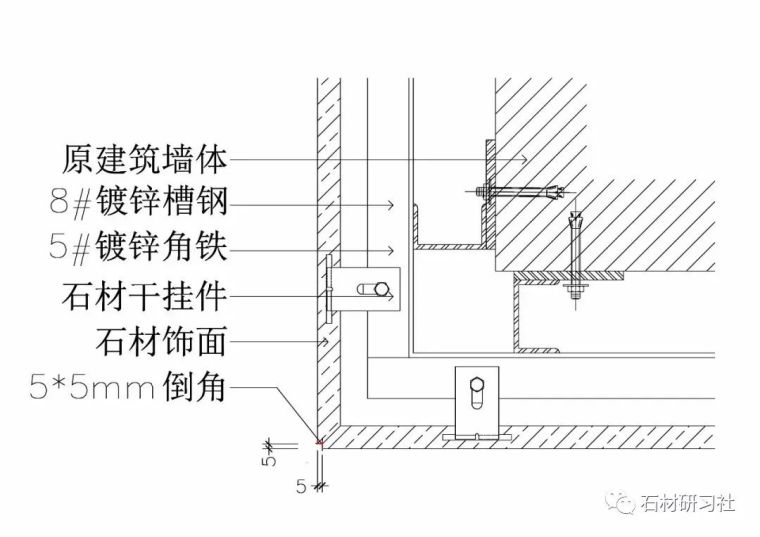 门套和门框资料下载-石材拼接工艺及石材/木饰面工艺节点解析