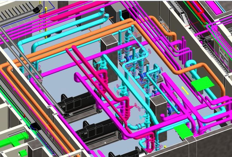 图3-9 机电管线综合