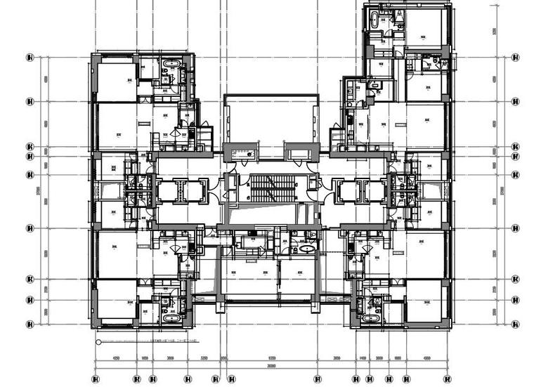 样板间及公区资料下载-深圳湾悦府南北塔某样板间施工图+物料表