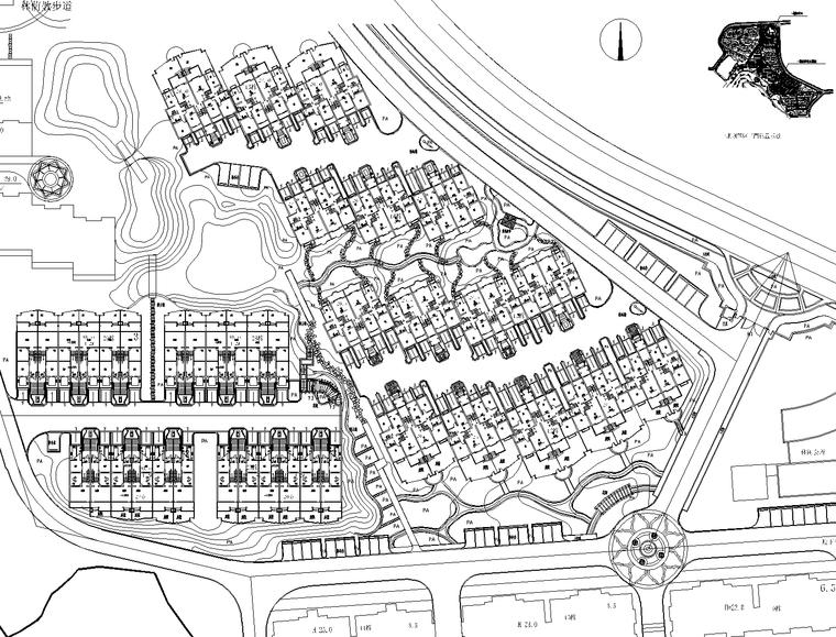 南京一级建造师报考资料下载-[江苏]南京香山美墅别墅区全套景观施工图