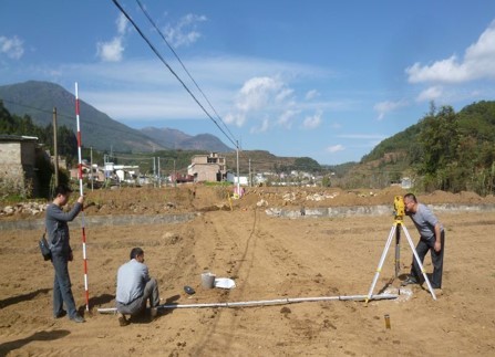 高速公路T梁预制场标准化施工技术交底-场地测量放线