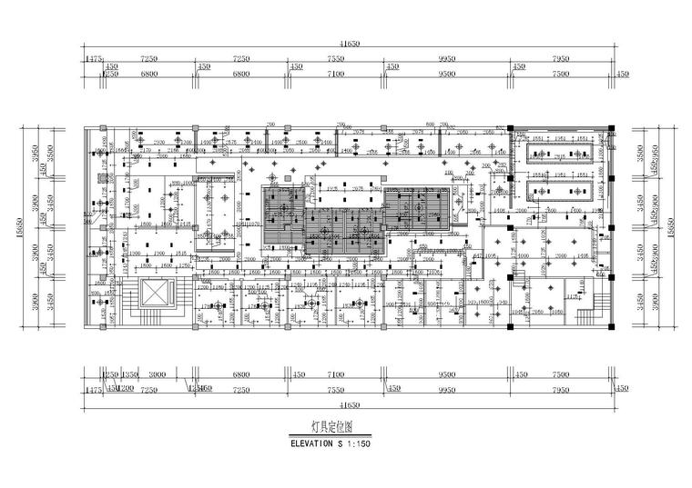 [成都]符妈真味轩火锅店CAD+3D模型+效果图-灯具尺寸图