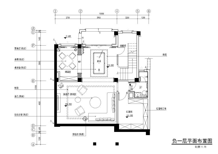 cad平面图样板间资料下载-[湖南]四层别墅样板间方案+CAD全套施工图