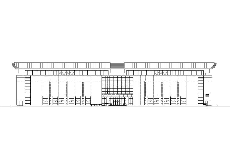 射击馆cad施工图资料下载-国家体育总局射击运动中心综训馆建筑施工图