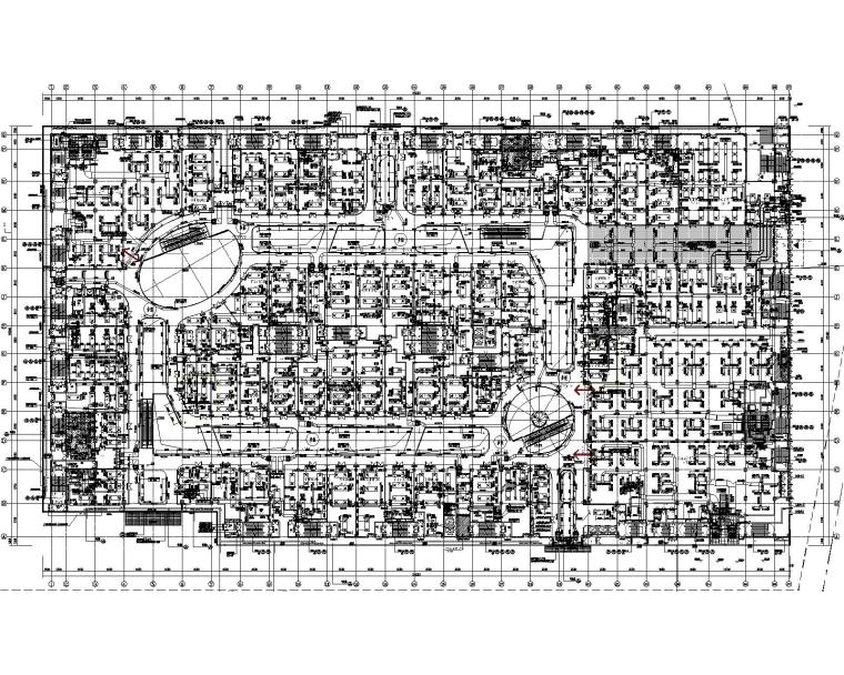 地产暖通设计资料下载-武威知名地产广场项目暖通设计图