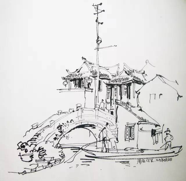 [分享]手绘之旅-江南水乡:周庄