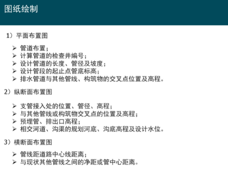 市政排水及管线综合设计-图纸绘制过程