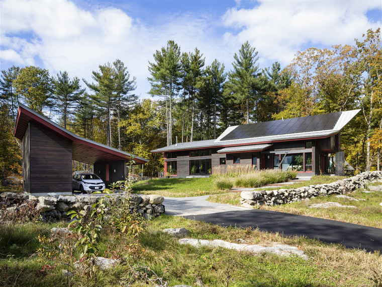 农村住宅带效果资料下载-美国Jenson-DeLeeuw NZE住宅