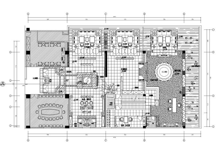 茶会所资料下载-[福州]铭濠酒店四层茶会所装饰施工图+实景