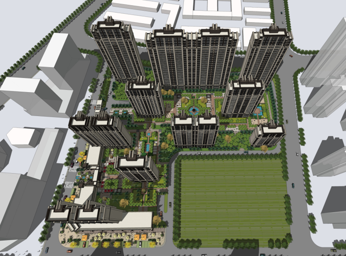 住宅去设计文本资料下载-[山东]青岛市城阳项目建筑规划方案设计文本