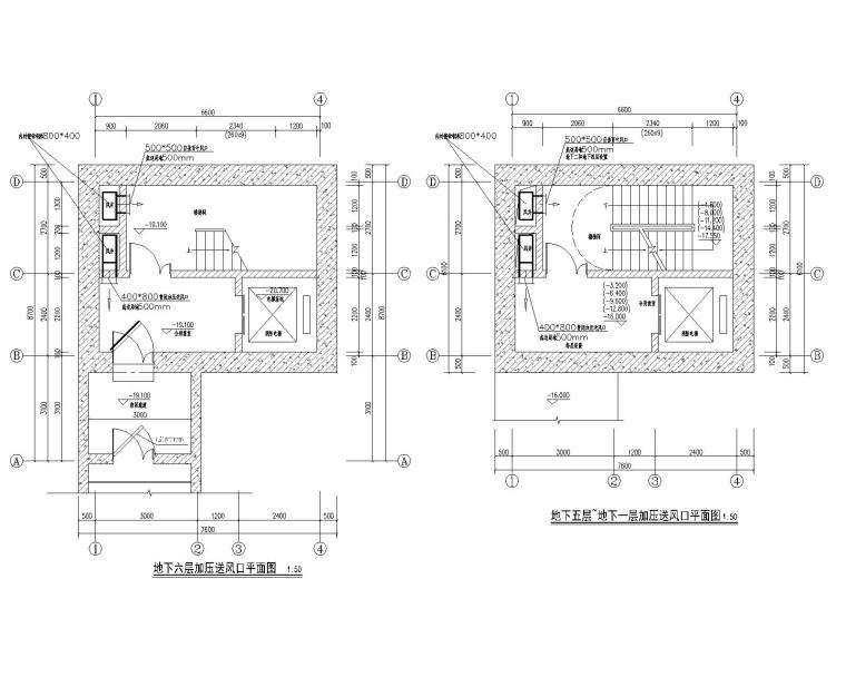 酒店人防工程设计资料下载-人防防空洞暖通工程设计施工图