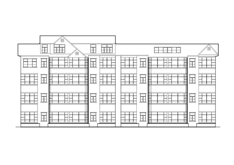 公寓大厅平面设计资料下载-[江苏]村镇康居公寓楼建筑方案文本