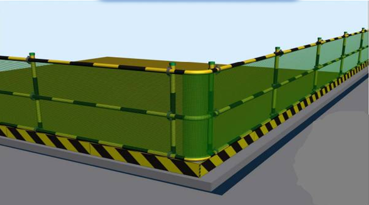 卸料平台三边防护资料下载-临边洞口和卸料平台防护设施