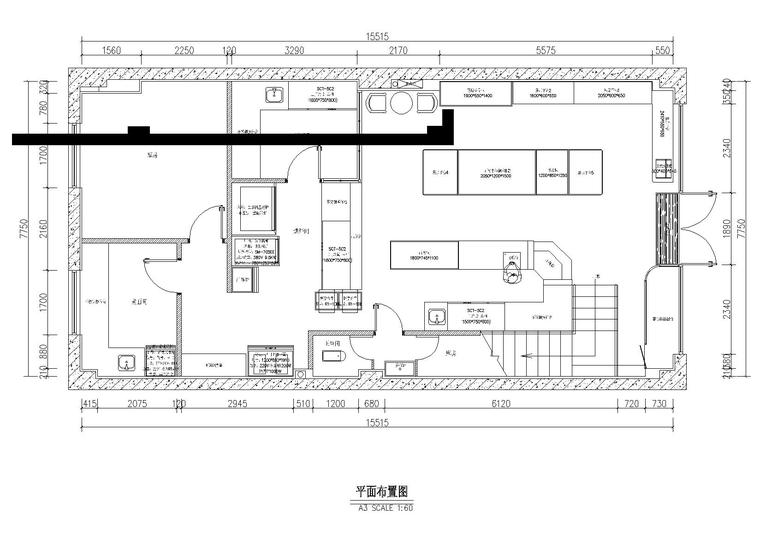 店装饰项目资料下载-ONE CE.E大万西饼琥珀店装饰施工图+效果图