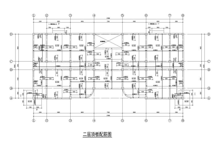 4层框架结构设计施工图资料下载-4层框架结构办公楼结构施工图纸
