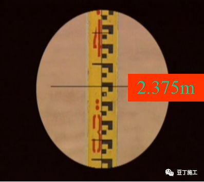 水准尺读数方法: 四,水准测量的实施 1.
