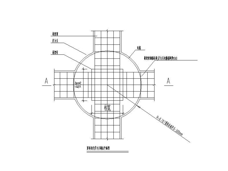 铁路路基工程大样图资料下载-帽梁大样图