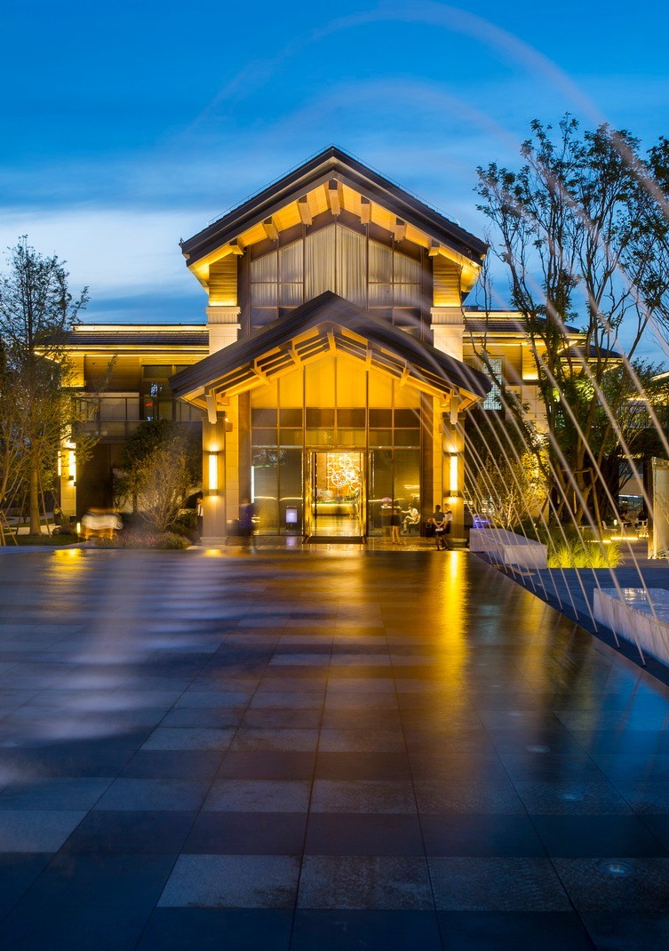 [陕西]东南亚风格商业内街建筑设计