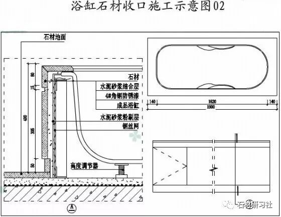 墙面石材施工工艺及细部构造3大要点_24