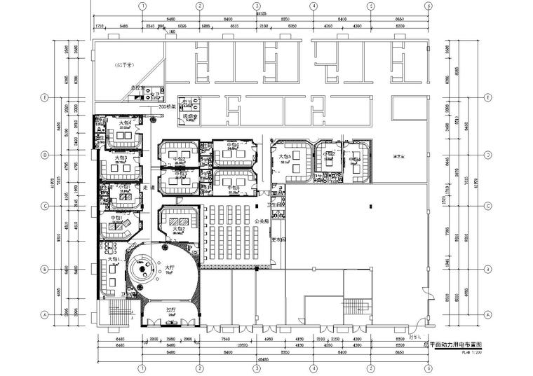 郑州建筑施工图资料下载-[河南]郑州浅渡娱乐会所装饰施工图+效果图