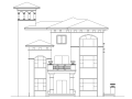 三层独栋别墅建筑施工图设计