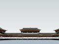  贵州侗族风雨桥建筑模型设计