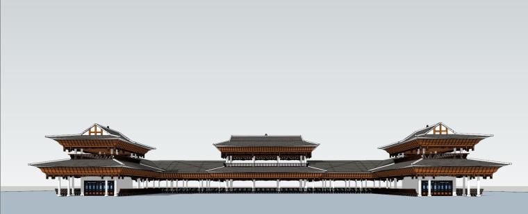 风雨桥方案设计汇报资料下载- 贵州侗族风雨桥建筑模型设计